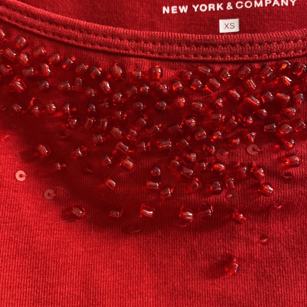 2 pieces New York & Company Tank-top and Cardigan